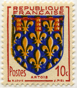 France_1951_Yvert_899-Scott_659_typo