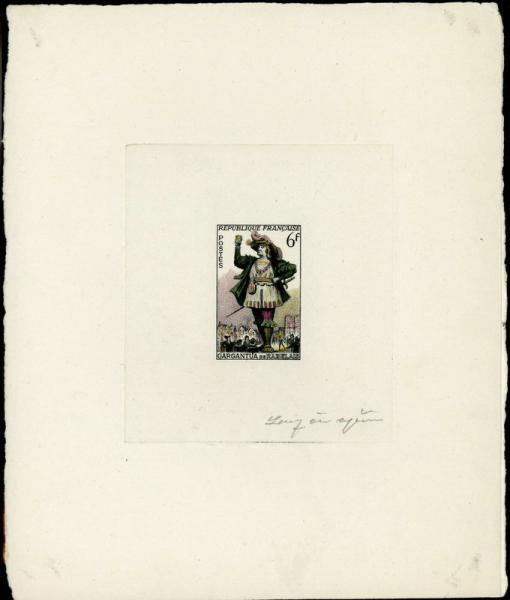 France_1953_Yvert_943-Scott_688_hand_multicolor_a