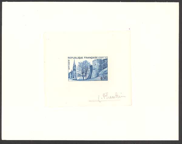 France_1963_Yvert_1389-Scott_1067_blue