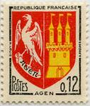 France_1964_Yvert_1353A-Scott_typo