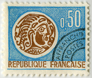 France_1964_Yvert_Preoblit_128-Scott_typo