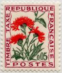 France_1964_Yvert_Taxe_95-Scott_typo