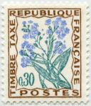 France_1964_Yvert_Taxe_99-Scott_typo