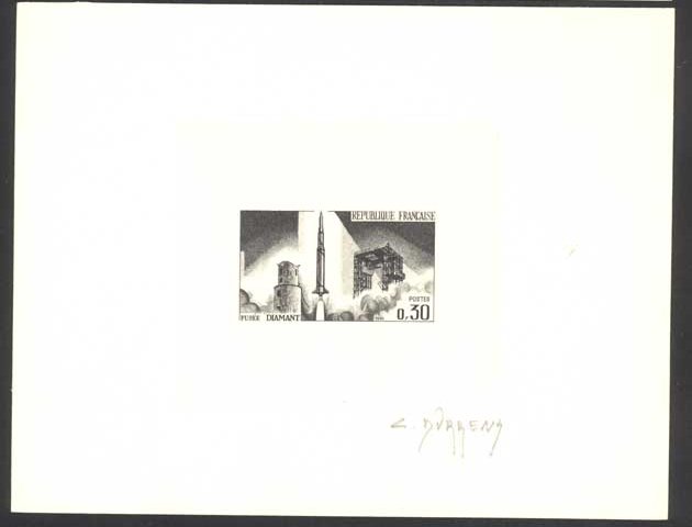 France_1965_Yvert_1464-Scott_1137_black