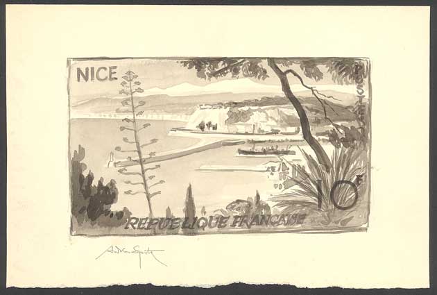 France_1955_Yvert_1038-Scott_776_bb
