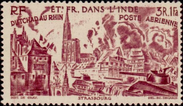 Fr_India_1946_Yvert_PA16-Scott_C16