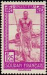 Fr_Sudan_1931_Yvert_80-Scott_88_typo