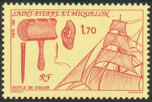 St_Pierre_1991_Yvert_536-Scott_560
