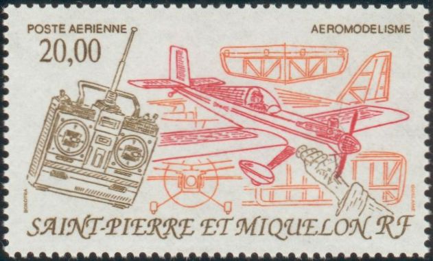 St_Pierre_1992_Yvert_PA71-Scott_C68