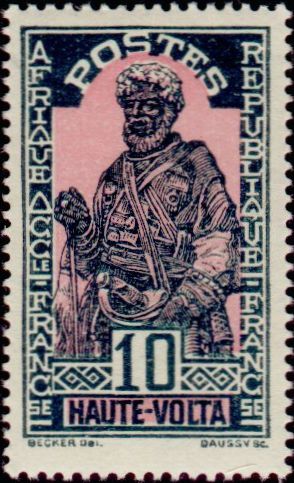 Upper_Volta_1928_Yvert_47-Scott_47_typo