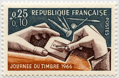 France_1966_Yvert_1477-Scott_B400