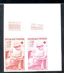 France_1966_Yvert_1509-Scott_B403_pair