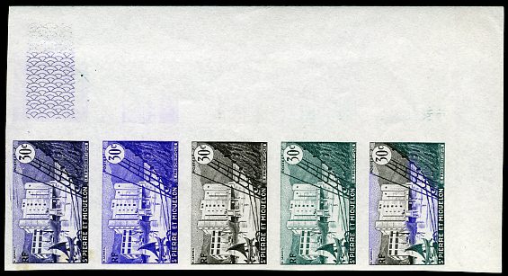 St_Pierre_1955_Yvert_348-Scott_346_five_b