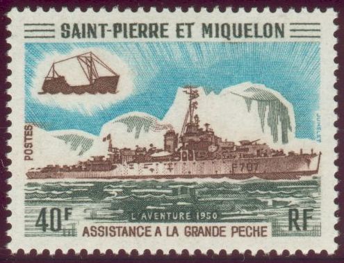 St_Pierre_1971_Yvert_412-Scott_410