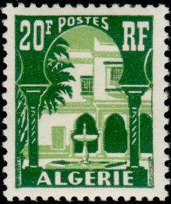 Algeria_1957_Yvert_341-Scott_typo
