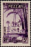 Fezzan_1950_Yvert_Taxe_9-Scott_J9