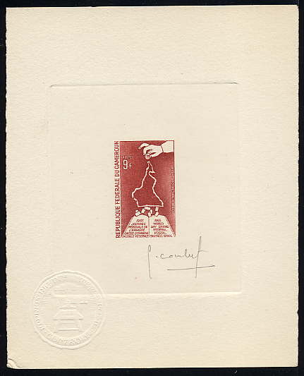 Cameroun_1965_Yvert_396-Scott_415_brown_a