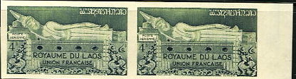 Laos_1953_Yvert_PA7-Scott_C7_pair