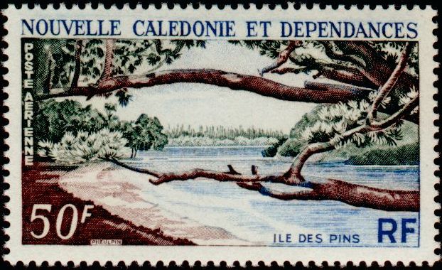 N_Caledonia_1964_Yvert_PA75-Scott_C35
