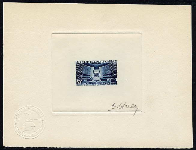 Cameroun_1966_Yvert_429-Scott_444_dark-blue_ab