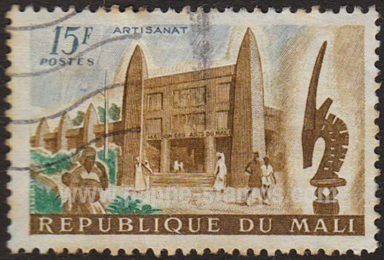 Mali_1961_Yvert_23-Scott_23