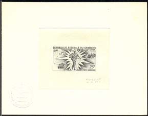 Cameroun_1966_Yvert_PA85-Scott_C74_black_b