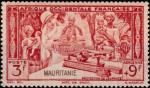 Mauritania_1942_Yvert_PA8-Scott_C8