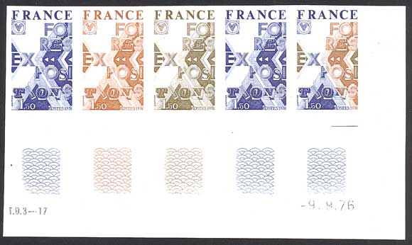 France_1976_Yvert_1909-Scott_five