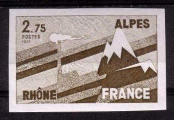 France_1976_Yvert_1919-Scott_1512_dark-brown