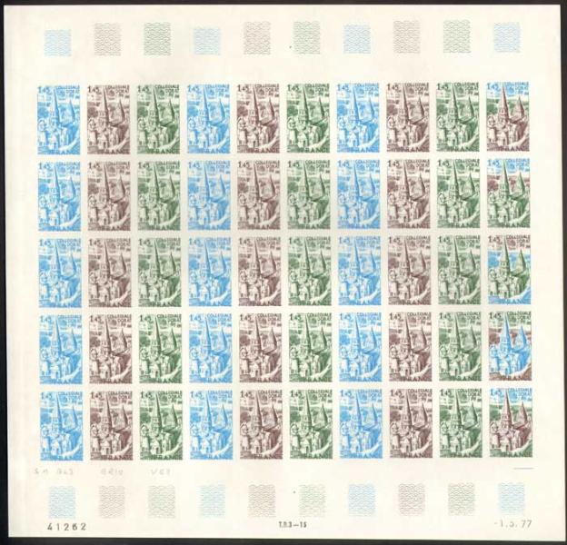 France_1977_Yvert_1937-Scott_1546_full_sheet