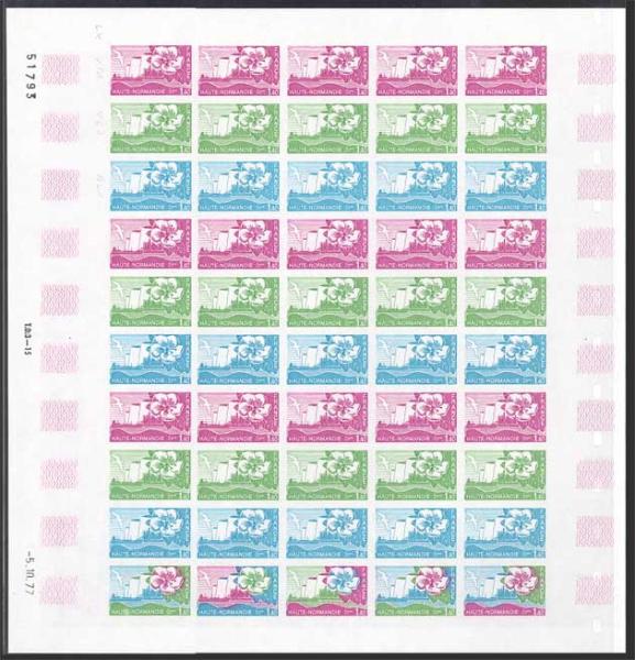 France_1977_Yvert_1992-Scott_1589_full_sheet