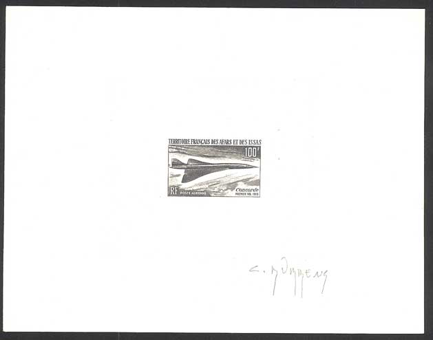 Afars_1969_Yvert_PA60-Scott_C56_black