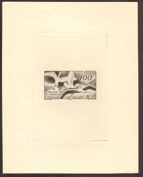 Fr_West_Africa_1947_Yvert_PA13-Scott_C13_black_a
