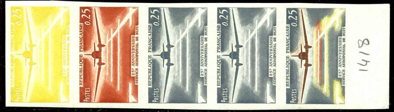 France_1964_Yvert_1418-Scott_five