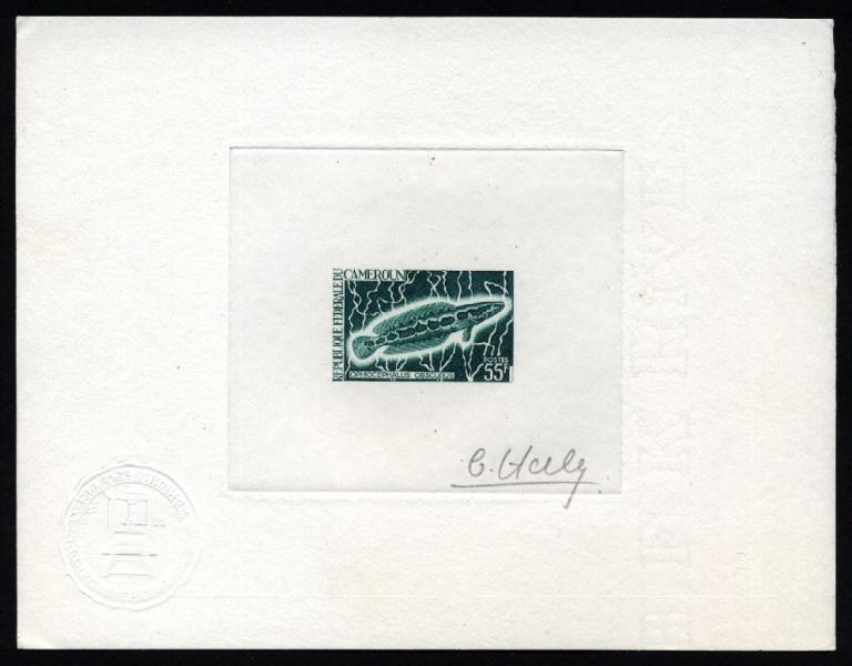 Cameroun_1968_Yvert_464-Scott_484_green_ca
