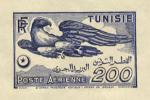 Tunisia_1949_Yvert_PA13-Scott_C14_blue_detail