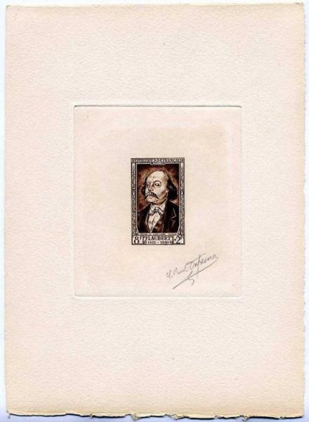 France_1952_Yvert_930-Scott_B267_dark-brown_c