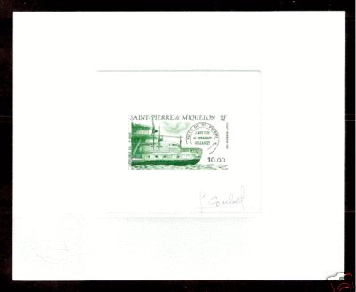 St_Pierre_1987_Yvert_PA65-Scott_C62_green