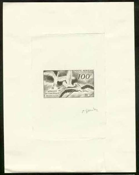 Fr_West_Africa_1947_Yvert_PA13-Scott_C13_black_b