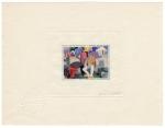 France_1961_Yvert_1322-Scott_1018_positive_hand_multicolor_ab