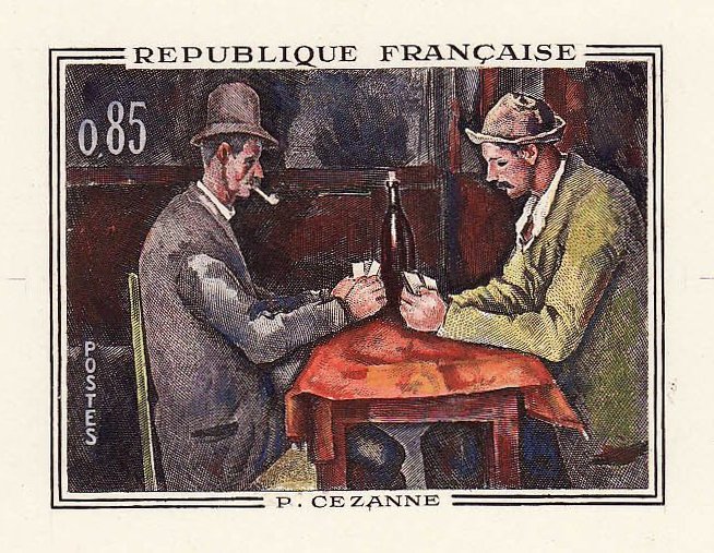 France_1961_Yvert_1321-Scott_1017_positive_hand_multicolor_ab_detail