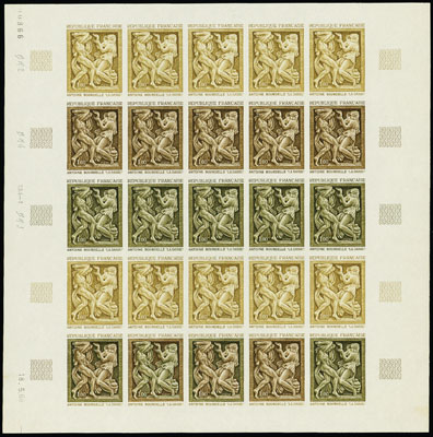 France_1968_Yvert_1569-Scott_1206_full_sheet