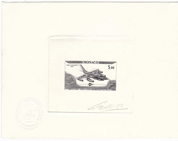 Monaco_1964_Yvert_PA82-Scott_C64_black_ab