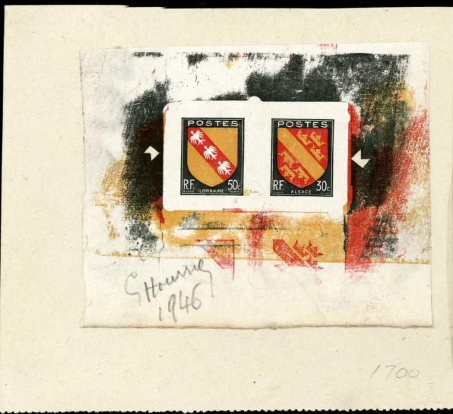 France_1946_Yvert_756-757-Scott_563-564_multicolor_typo_ba
