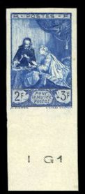 France_1946_Yvert_753-Scott_B205_blue