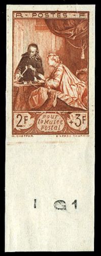 France_1946_Yvert_753-Scott_B205_multicolor_c