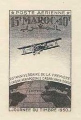 Morocco_1950_Yvert_PA74-Scott_CB35_black_detail