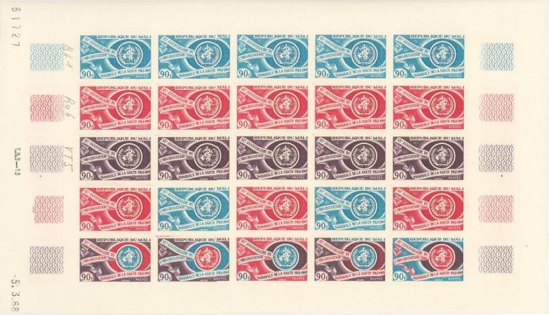 Mali_1968_Yvert_108-Scott_106_full_sheet