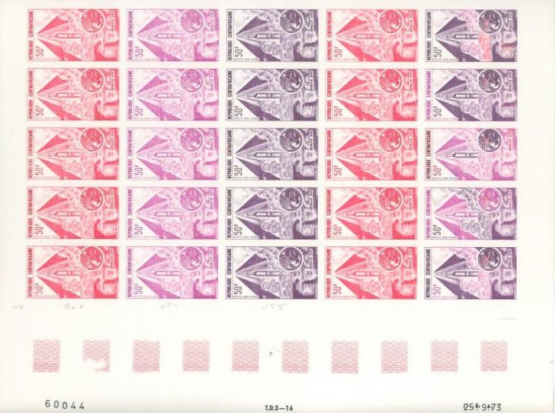 Central_Africa_1973_Yvert_PA124-Scott_C119_full_sheet