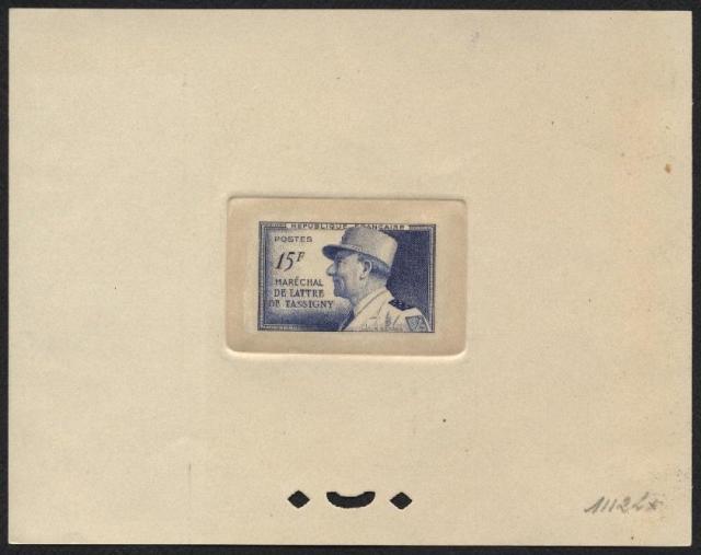 France_1952_Yvert_920a-Scott_675a_unadopted_Marechal_de_Lattre_Type_I-b_blue_1112_Lx_a_CP